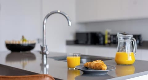 Kitchen at Valore Property Services Short Lets & Serviced Accommodation