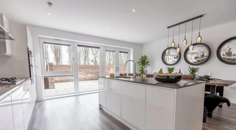 Kitchen at Valore Property Services Short Lets & Serviced Accommodation