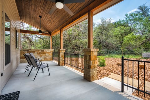 Spacious Back Porch