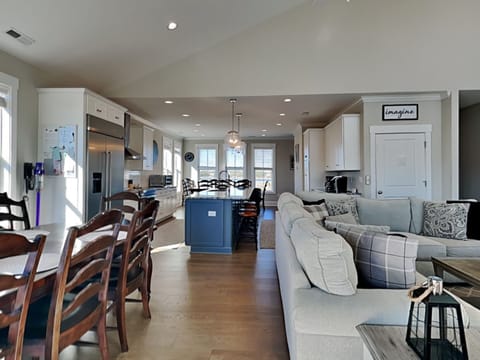 Living / First Dining Area - Open Concept Layout