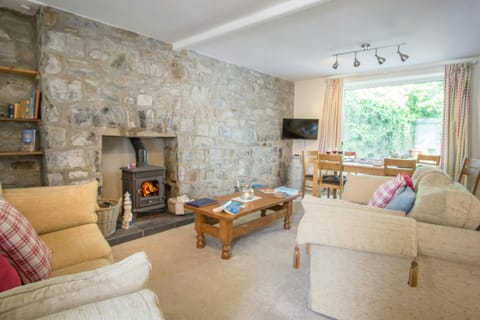 Relax in front of the woodburner