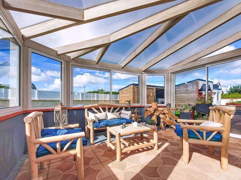 Wood, Furniture, Chair, Ceiling, Eco Hotel, Outdoor Furniture, Shade, Porch, Hardwood, Wood Stain