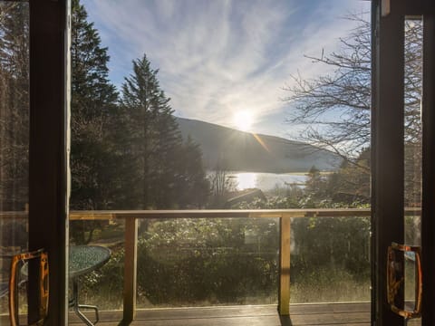 Cloud, Sky, Window, Shade, Wood, Sunlight, Tree, Grass, Morning, Natural Landscape
