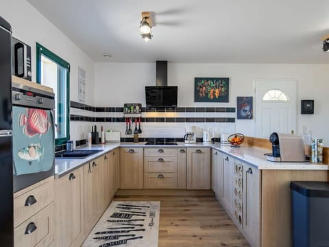 Countertop, Cabinetry, Property, Kitchen Sink, Sink, Kitchen Stove, Lighting, Kitchen, Interior Design, Wood