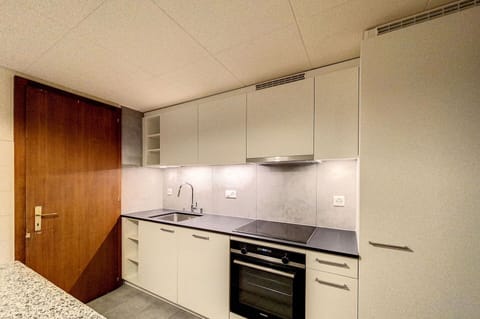 Cabinetry, Countertop, Sink, Tap, Building, Kitchen, Kitchen Stove, Lighting, Wood, Interior Design