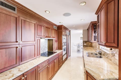 Kitchen with upgraded appliances