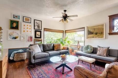 Natural light in the living room