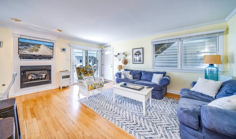 Living area with plush seating
