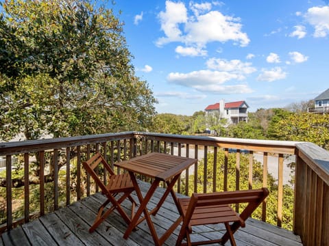Enjoy the view overlooking the tree tops!