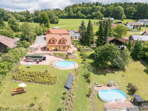 House, Estate, Lawn, Swimming Pool, Farmhouse, Garden, Landscaping, Resort, Park, Yard