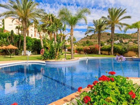 Water, Plant, Sky, Cloud, Property, Daytime, Flower, Botany, Tree, Swimming Pool