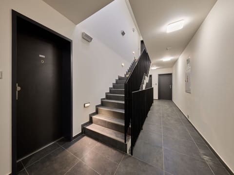 Stairs, Door, Building, Interior Design, Wood, Floor, Flooring, Wall, Hall