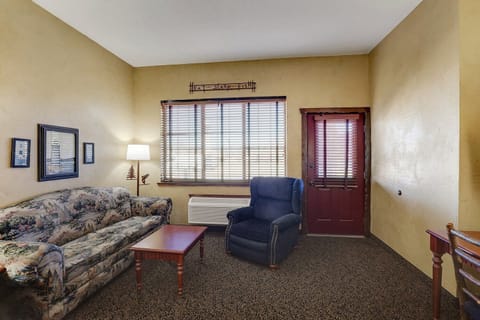 Kick back on the sofa after a day exploring.