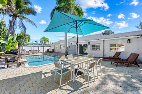 Unwind in your own sparkling pool, surrounded by a sun-soaked patio made for family fun or quiet relaxation.
