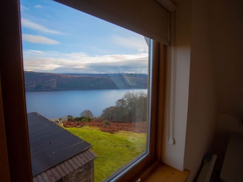 Water, Sky, Cloud, Property, Building, Window, Wood, Shade, Tree, House