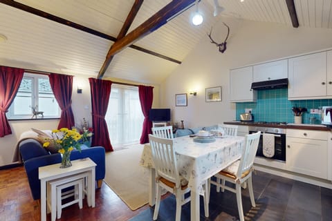 Spacious living area.