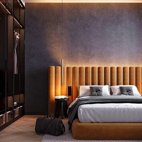 Experience the epitome of comfort and luxury – your dream bed paired with a champagne touch. 🌟🥂