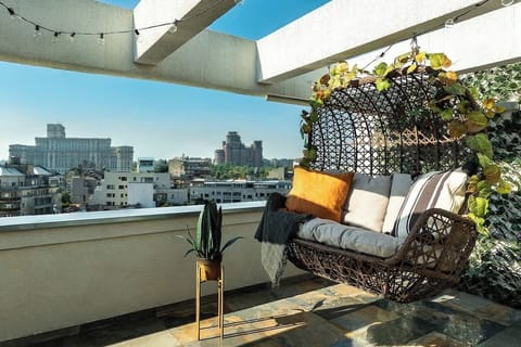 Experience the best view in town from your own personal swing chair!