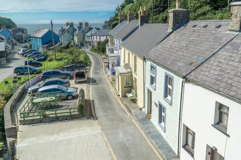 View of the cottage along the street
