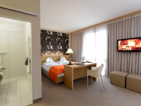 Doppelzimmer Style Deluxe Südblick Frühstück - Hotel Moserhof Bed and Breakfast in Spittal an der Drau