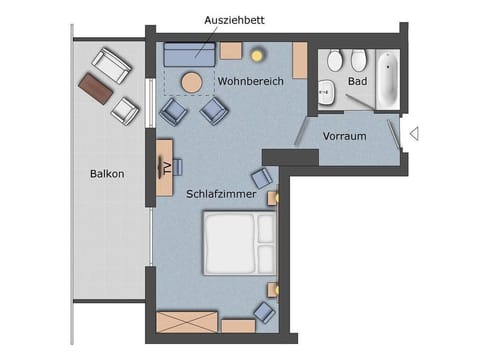 Suite Hochgosch mit Südbalkon - Villa Postillion am See House in Spittal an der Drau