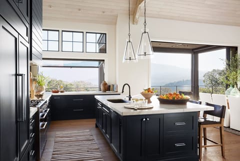 With a luxury kitchen accommodating high end appliances, any meal can be prepared here