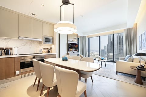 Burj Khalifa view from your living space