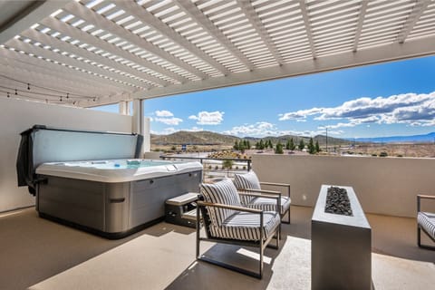 Hot Tub and Patio Furniture