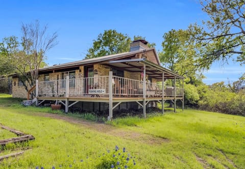 Exterior covered deck