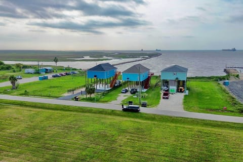 Port Bolivar Vacation Rental | 3BR | 2BA | Stairs Required | 1,350 Sq Ft
