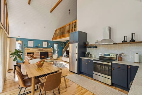 Open Floor Plan w/Shiplap Ceiling