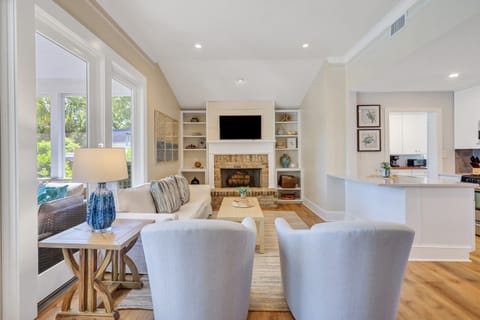 Family Room off the Kitchen