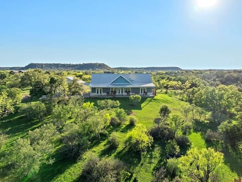 View Enchanted Rock from Rockview House