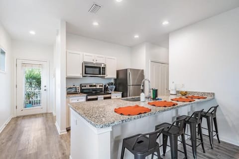 Open concept kitchen