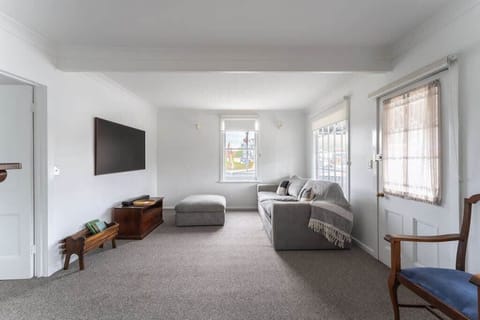 Spacious living with smart TV