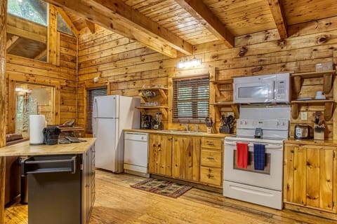 Timber Wolf's fully equipped kitchen