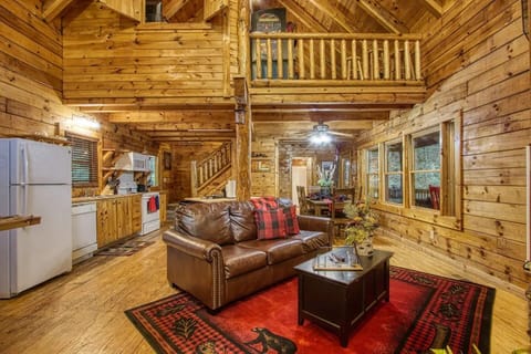 Timber Wolf's cozy living area