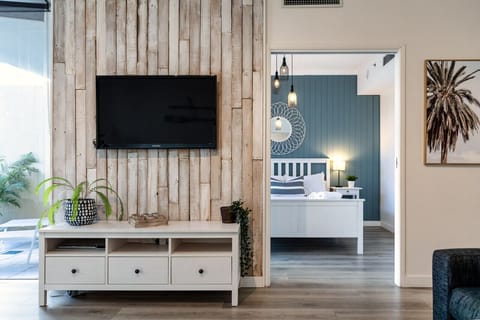 Bedroom and Living room
