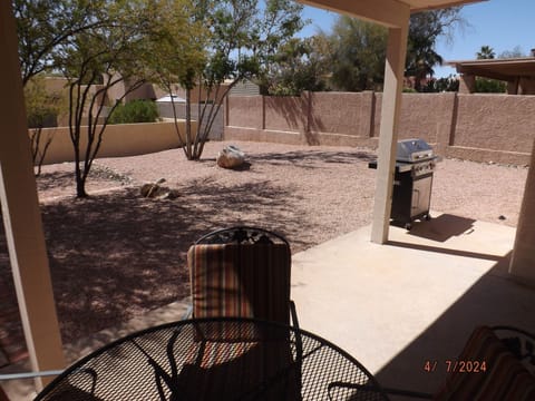 Back Patio - South Facing