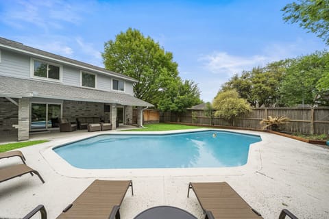 Enjoy our amazing private pool with your family and friends.