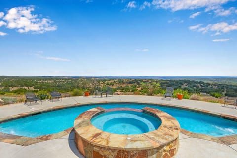 Picture perfect view from the pool