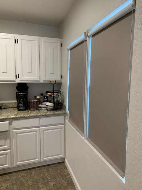 Fully stocked kitchen