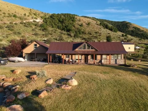 North side of the property