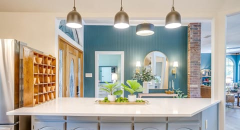 Dream kitchen for brunch, charcuterie, and champagne towers