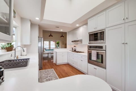 Kitchen with new appliances