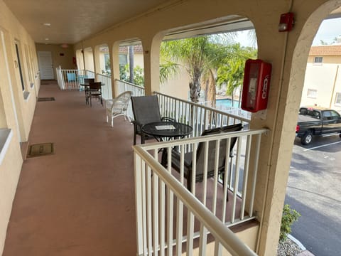 Outside sitting area