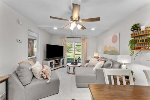 Living room with comfortable seating 