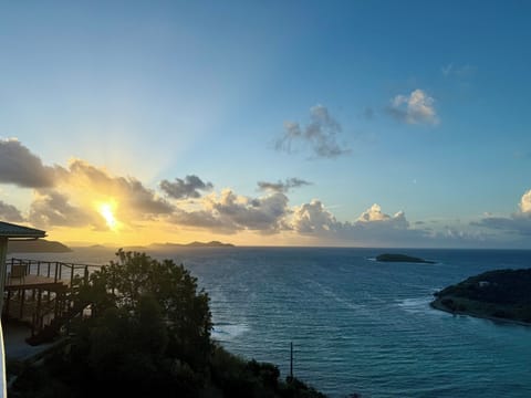Sunrise on the deck!