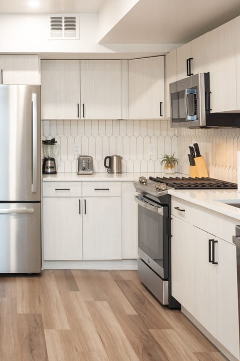 Modern kitchen where style meets function for your culinary adventures