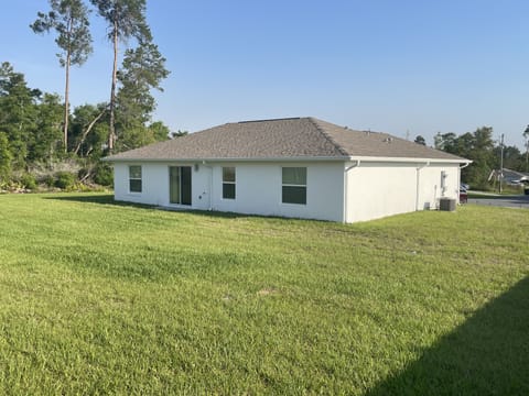 Back of house and yard